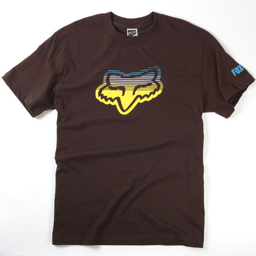 Fox Reformat ss Tee Ruskea
