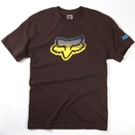 Fox Reformat ss Tee Ruskea