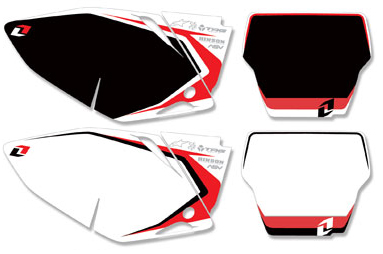 Numeropohjat Honda CRF 450R '07