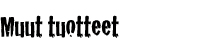 Muut tuotteet