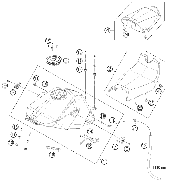Fuel tank hoses/vent tubes KTM Forums