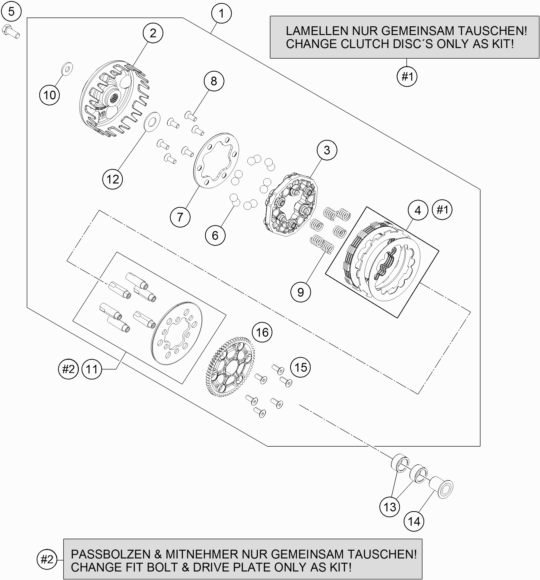 sx 50 clutch KTM Forums