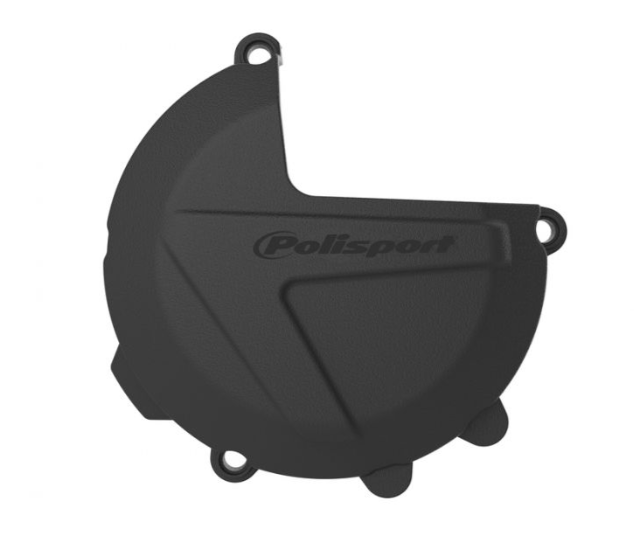 Kytkinkopan suoja Polisport musta EXC250/300 17-
