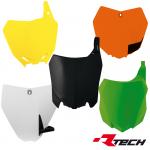 Rtech, Ilmastoitu numerokilpi, musta, Suzuki 99-00 RM250, 99-00 RM125