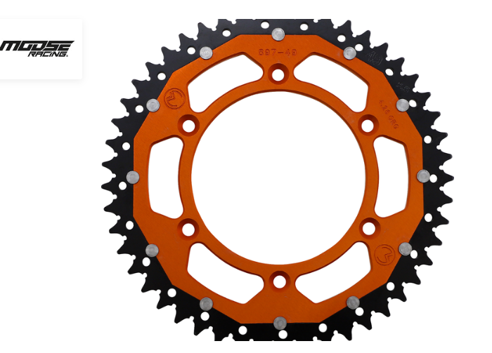 Takaratas Moose R. KTM/Husqvarna Musta/Oranssi 49T