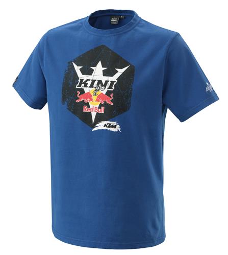KTM Kini-RB Hex T-paita Sininen