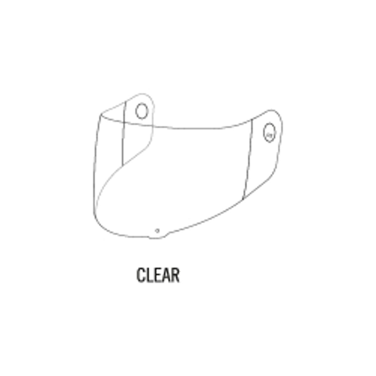 Visiiri Schuberth C3 basic kyprn kirkas Koot 55-59