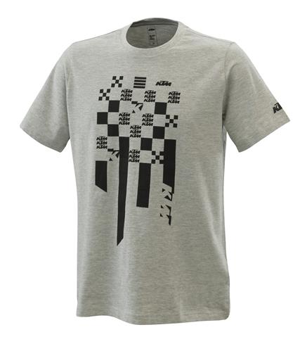 KTM Radical Square T-paita Harmaa