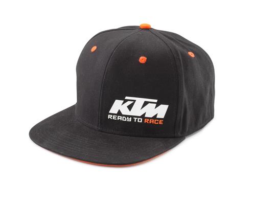 KTM Team Snapback Lippalakki Musta