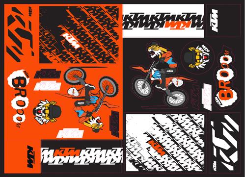 KTM Team Graphic Tarra-arkki 2021
