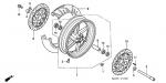 Etupyrn Holkki Honda VTR 1000 SP1 - OEM