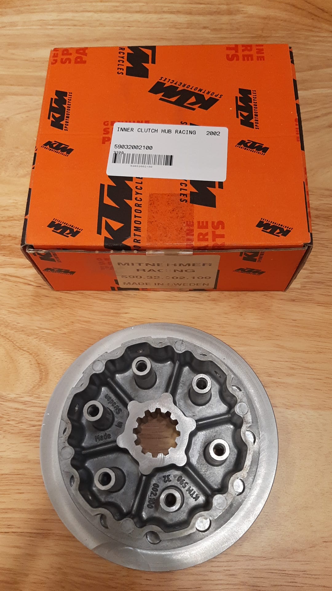 INNER CLUTCH HUB RACING   2002