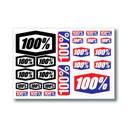 100% Decal Sheet