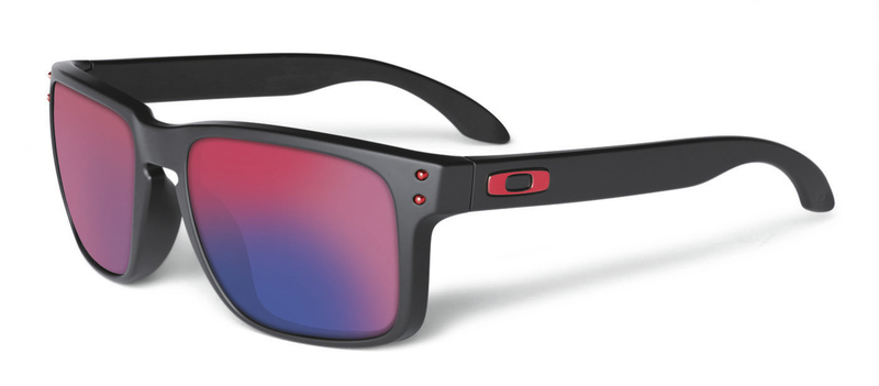 Aurinkolasit Holbrook Frame Matte Black Lens Positive Red Iridium - Oakley