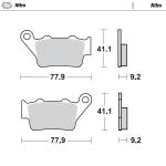 Moto-Master, jarrupalat Nitro, taka KTM 03 450 EXC-F, 94-03 250 EXC, 94-02 250 S