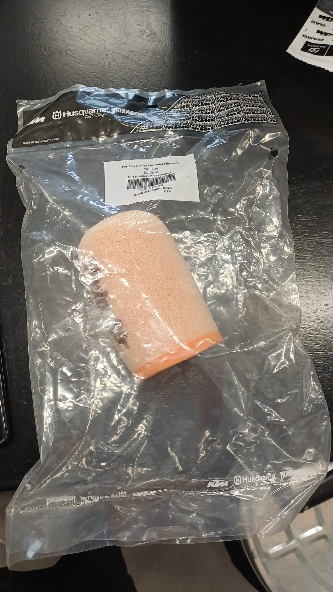 Ilmansuodatin Freeride 250R