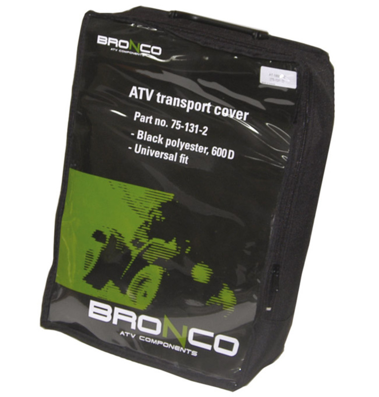 Bronco Kuljetuspeite XL ATV musta 600D