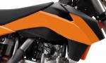 Ilmanohjaimet SX 13-, EXC 14- Racetech Oranssit