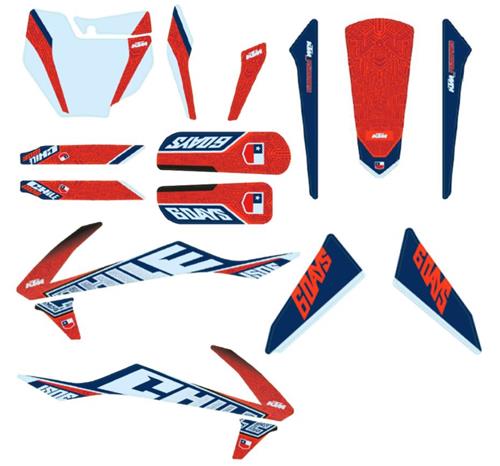 Tarrasarja Six Days Chile SX 16-, EXC 17