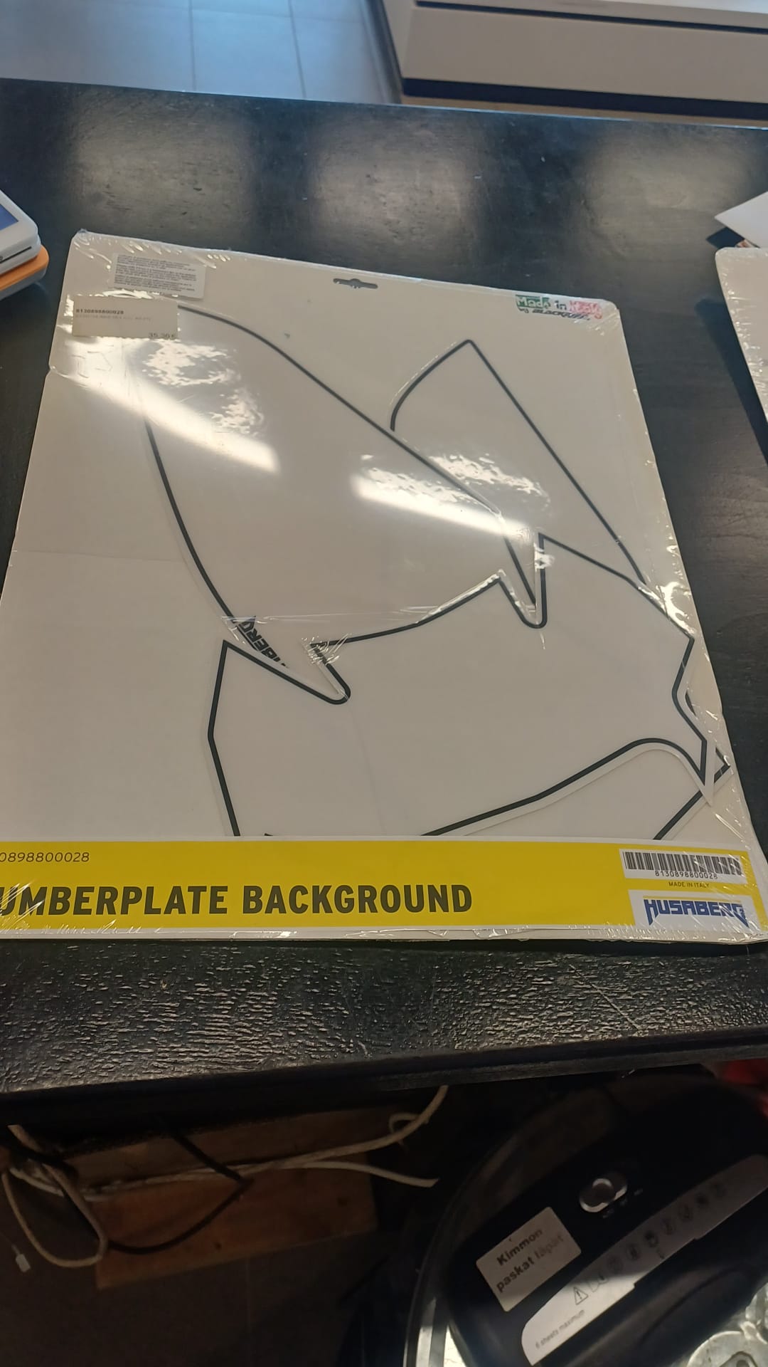 Numeropohjatarrat Husaberg 2013