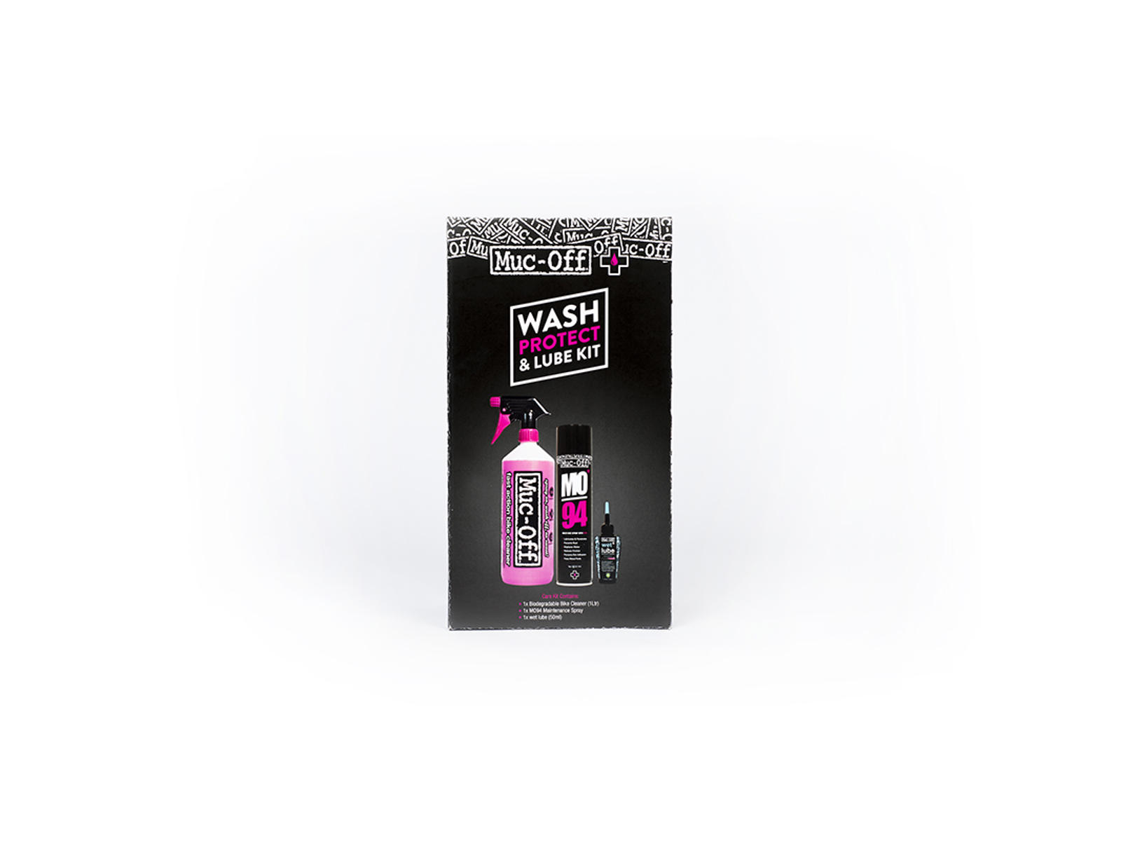 MUC-OFF WASH, PROTECT AND WET LUBE KIT