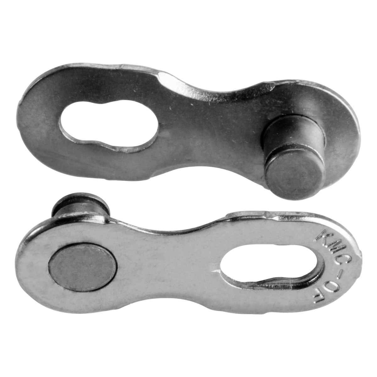 KMC MISSINGLINK 12NR, KETJULUKKO  EPT SILVER, 2KPL/