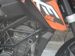 Crash Pads Kaatumatapit KTM 125 Duke 2011-> - Bike Design
