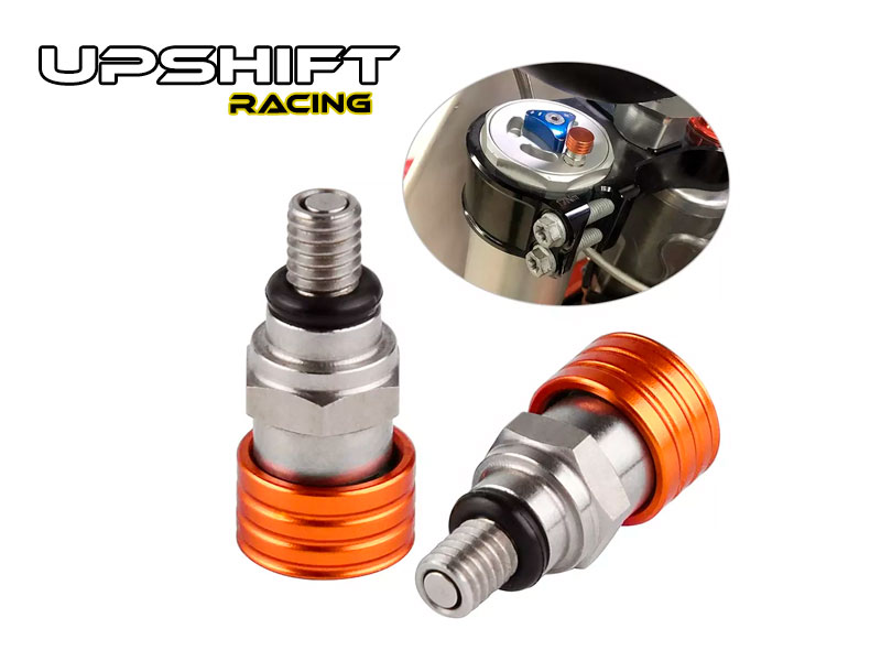 Etuiskunvaimentajien Pikailmausventtiilit M4 x 0.7mm KTM/HQV - Upshift Racing