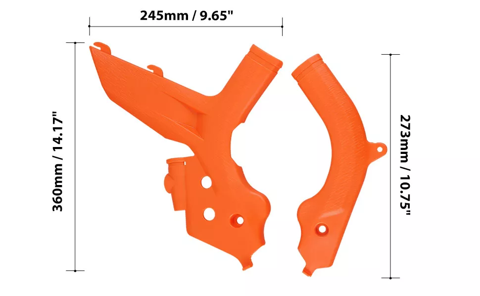 Runkosuojat Racing KTM SX/SXF 19-, EXC-F 20
