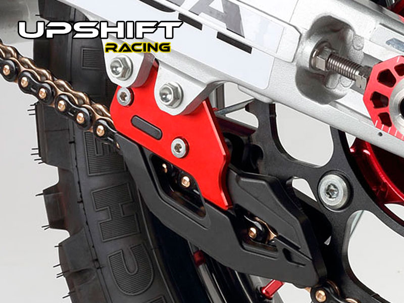 Ketjunohjain Honda CRF 250/450 R 2007-2019, CRF 250/450 X Punainen Alumiini/Muov