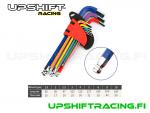 Kuusiokolo-avainsarja 9kpl 1.5-10mm - Upshift Racing