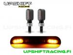 Vilkkupari Alumiini 52mm LED Musta - Upshift Racing