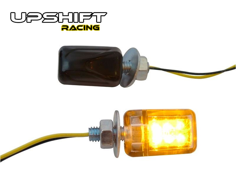 Minivilkku Micro Led Musta E-Hyväksytty - Upshift Racing