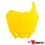 Rtech, Numerokilpi, keltainen, Suzuki 08-17 RM-Z450, 10-17 RM-Z250