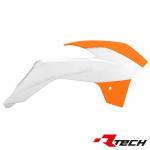 Rtech, Ilmanohjaimet, valkoinen oranssi, KTM 13-17 85 SX, (17/14)/85 SX, (19/16)