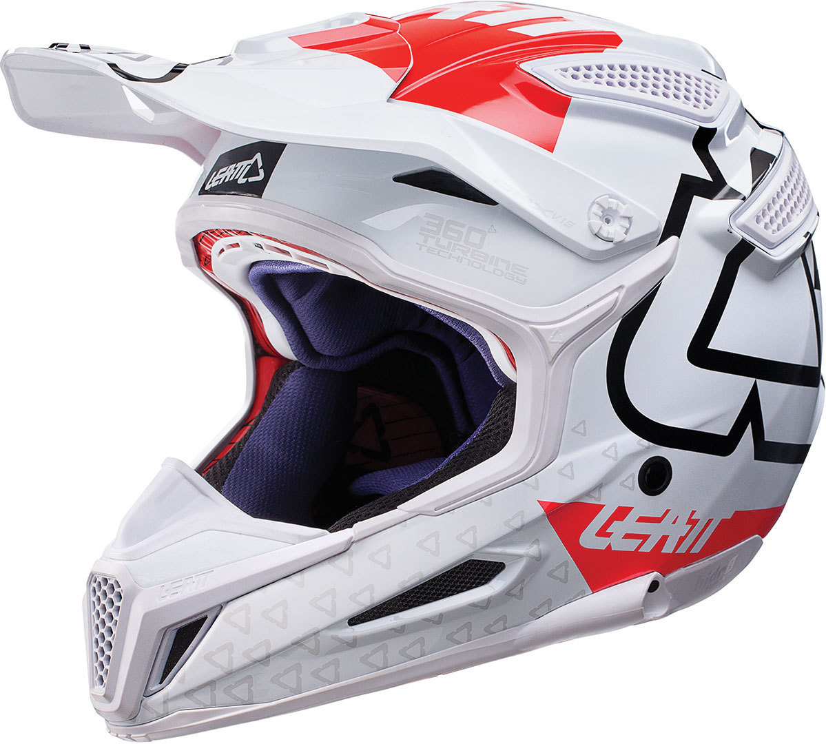 Leatt Kypr GPX 5.5 Valkoinen/Punainen