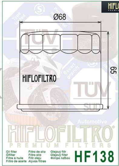 HIFLOFILTRO OIL FILTER