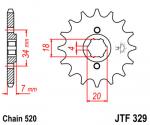 Eturatas NS125R, CA125 Rebel 12 hampainen