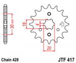 ETURATAS KMX125, BN125 14 hampainen