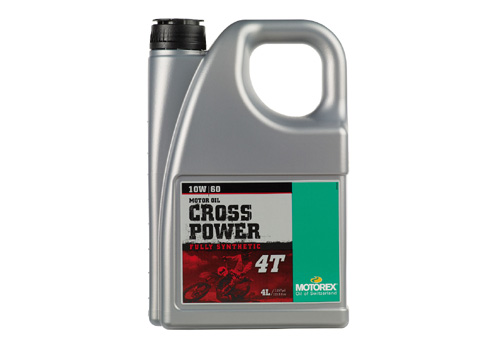 MOTOREX CROSS POWER 4T 10W/60 4 LTR (4)