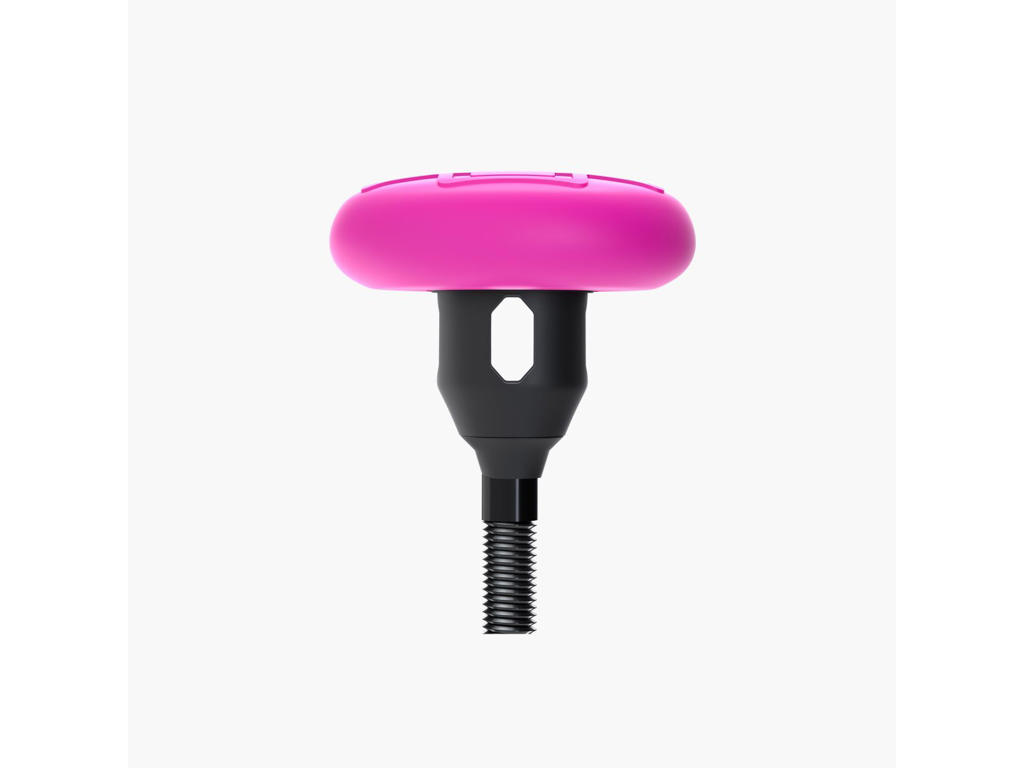 MUC-OFF Tubeless Tag Holder 44 mm Black/pink