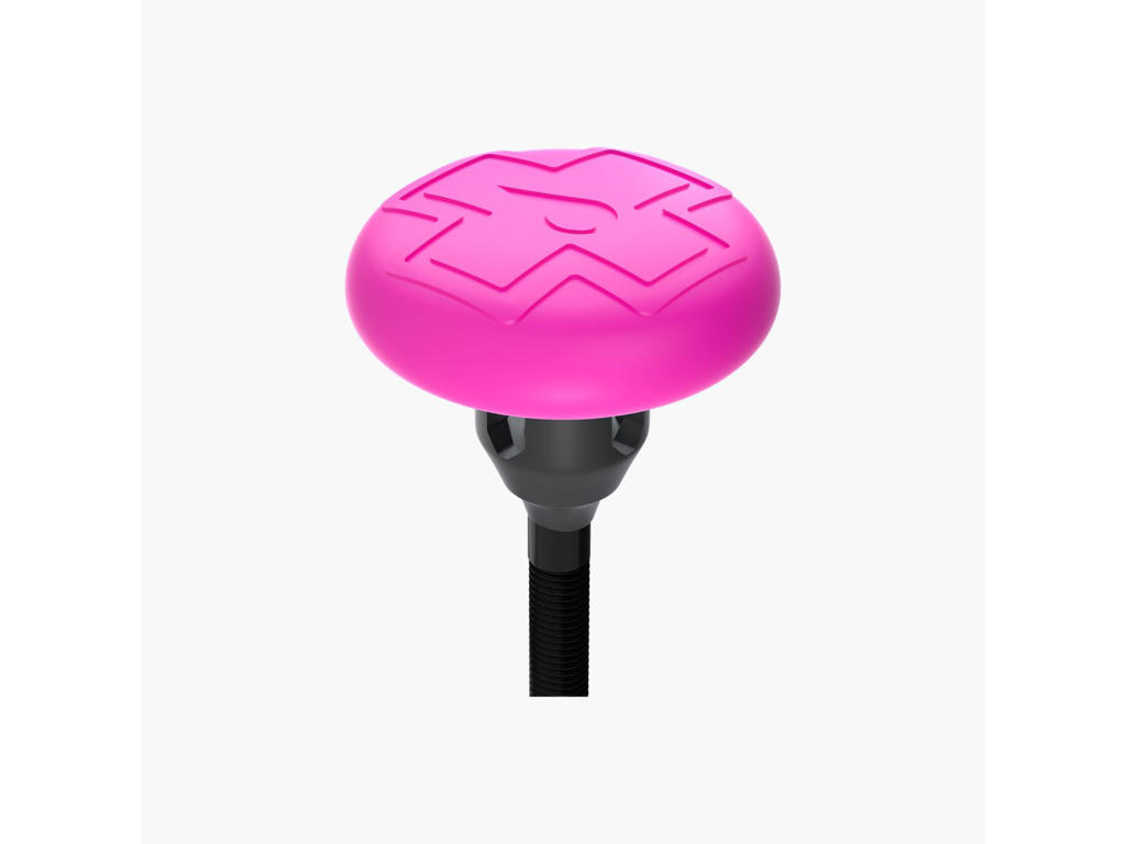 MUC-OFF Tubeless Tag Holder 44 mm Black/pink