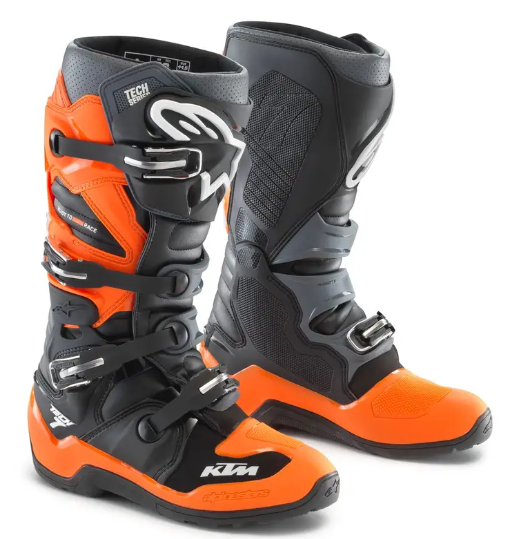 Alpinestars Endurosaapas Tech 7 KTM oranssi/musta