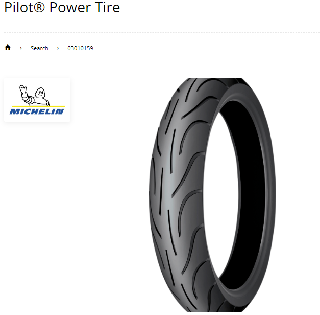 Michelin Pilot Power 120/70ZR17 (58W)TL - 815148