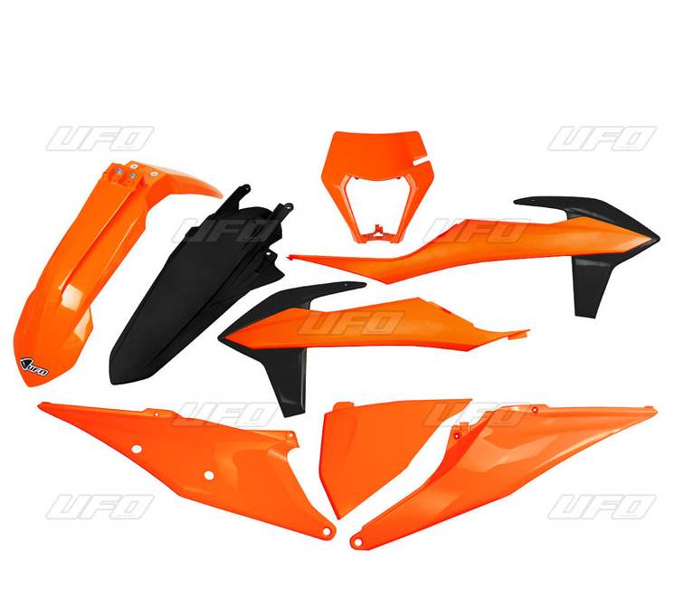 Muovisarja UFO KTM EXC 2020-2023 or/musta