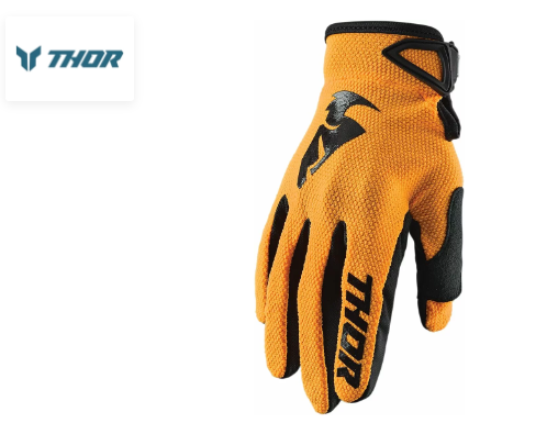 THOR Sector S20 hanska oranssi/must koko L