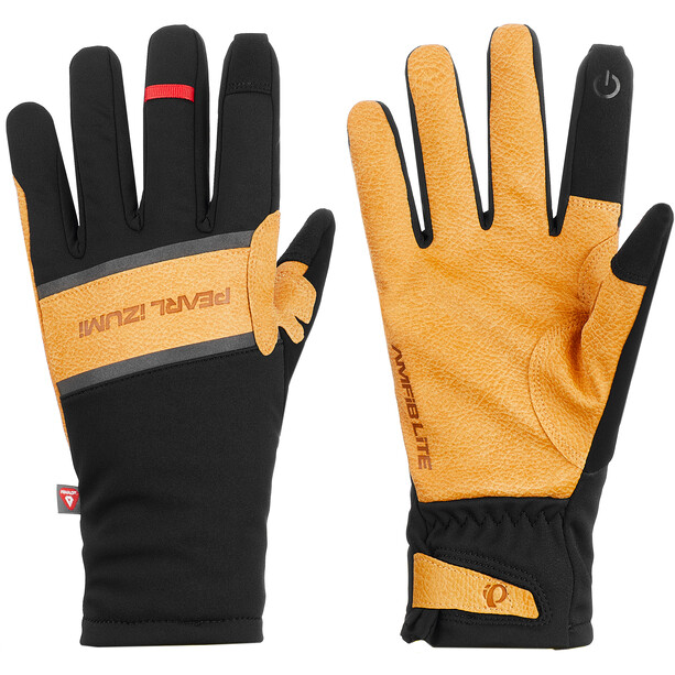 PEARL IZUMI AMFIB LITE GLOVE MUSTA/RUSKEA