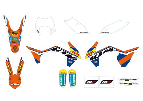 Tarrasarja Factory Enduro EXC 16