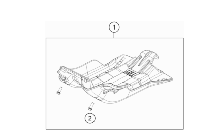 Pohjapanssari Husqvarna TE 250/300 2017->