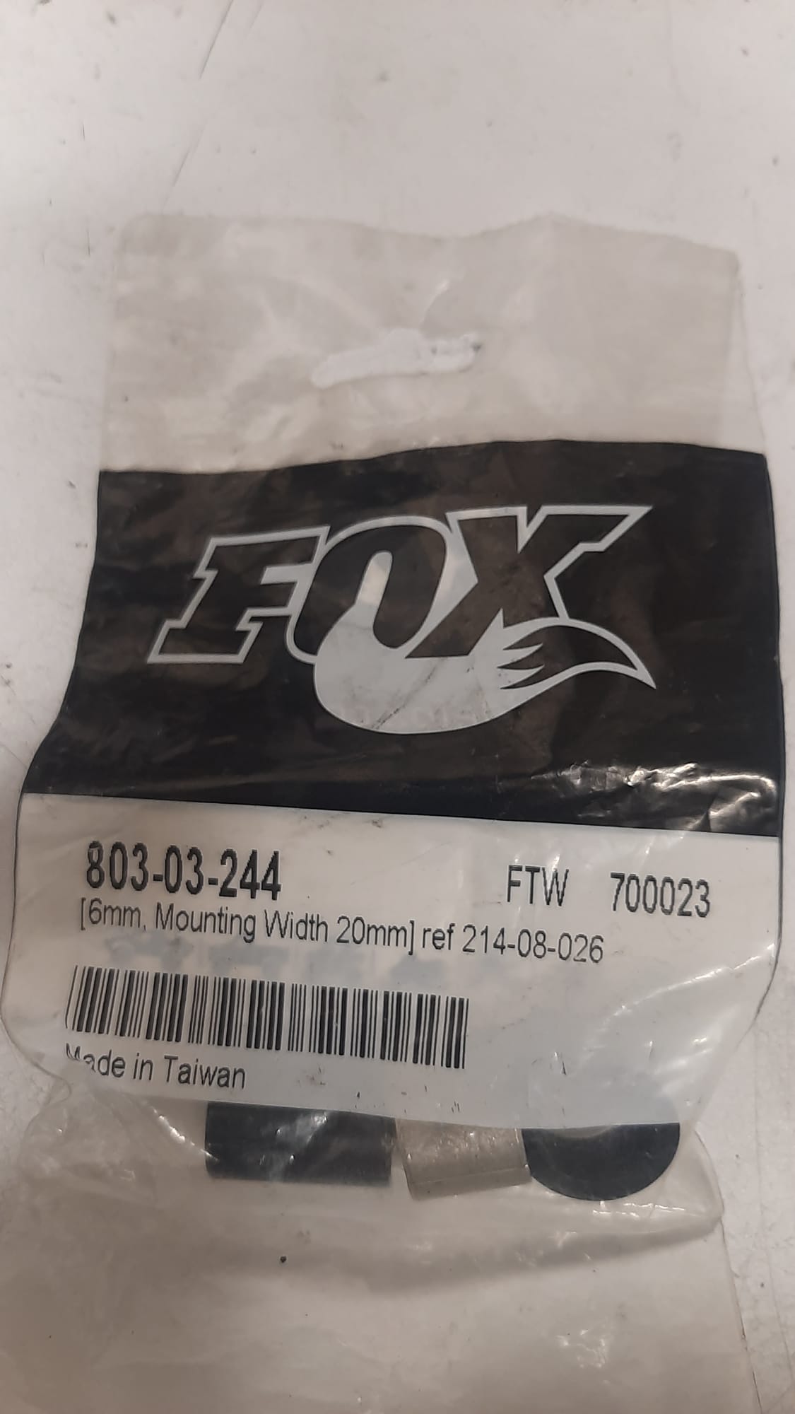 SUB FOX SERVICE SHOCK BUSHING (803-03-244)